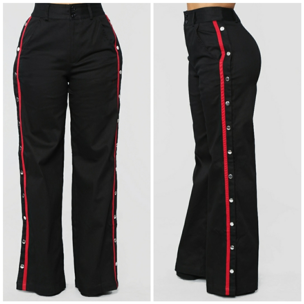 Snap to the top pants